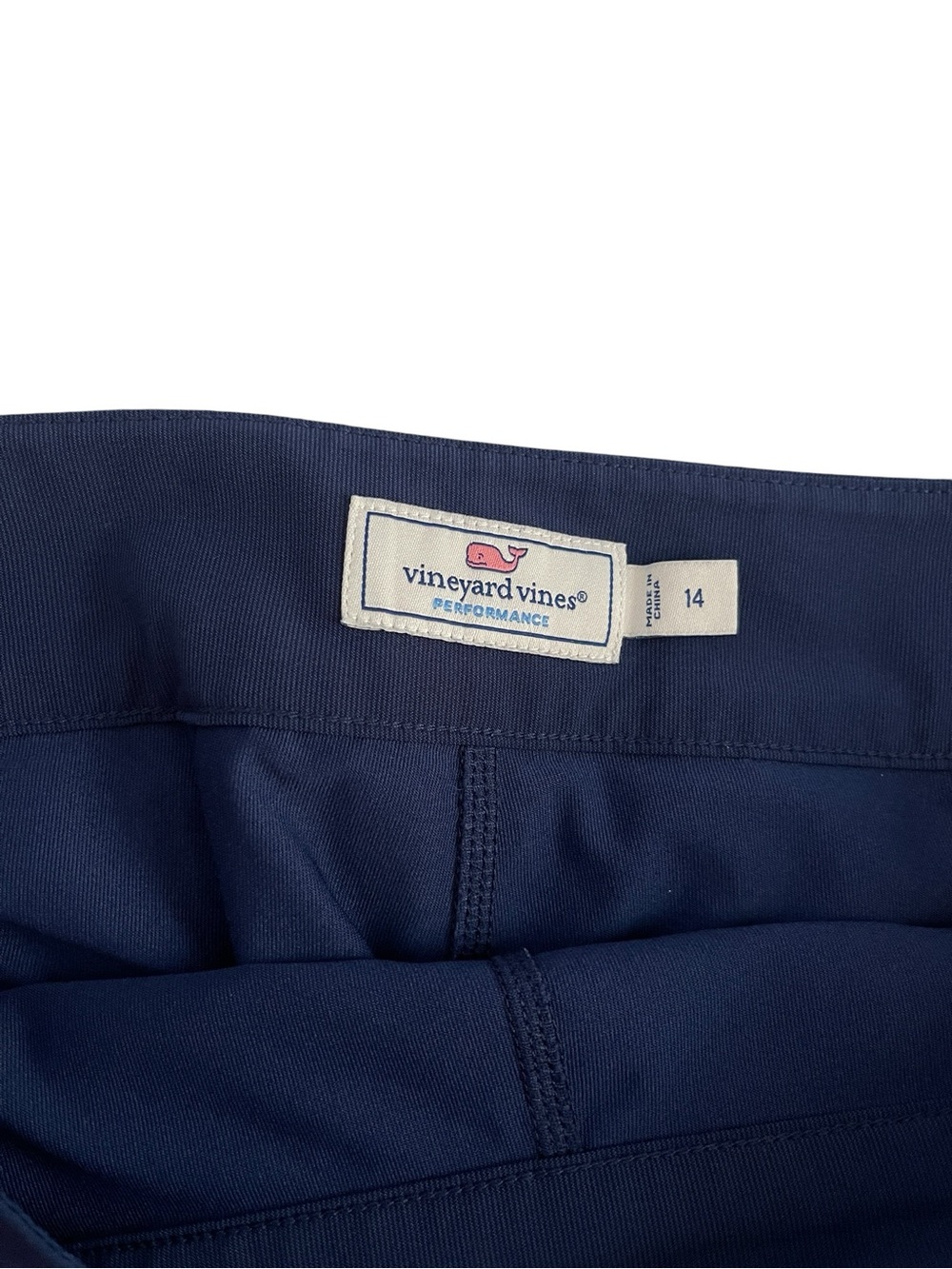 Vineyard Vines Performance Skort – Navy – Size 14 - Picture 8 of 8